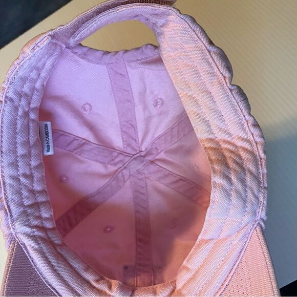 CARHARTT Kids girls pink adjustable hat cap 100% cotton-OS - Picture 3 of 6